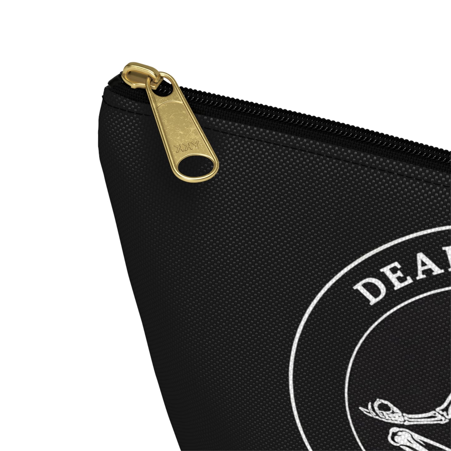 Dead Pancreas Bag, Society Skeleton Diabetes Supply Case Fun Diabetic Carrying Gift Type 1 2 Accessory Zipper Travel Pouch Organizer