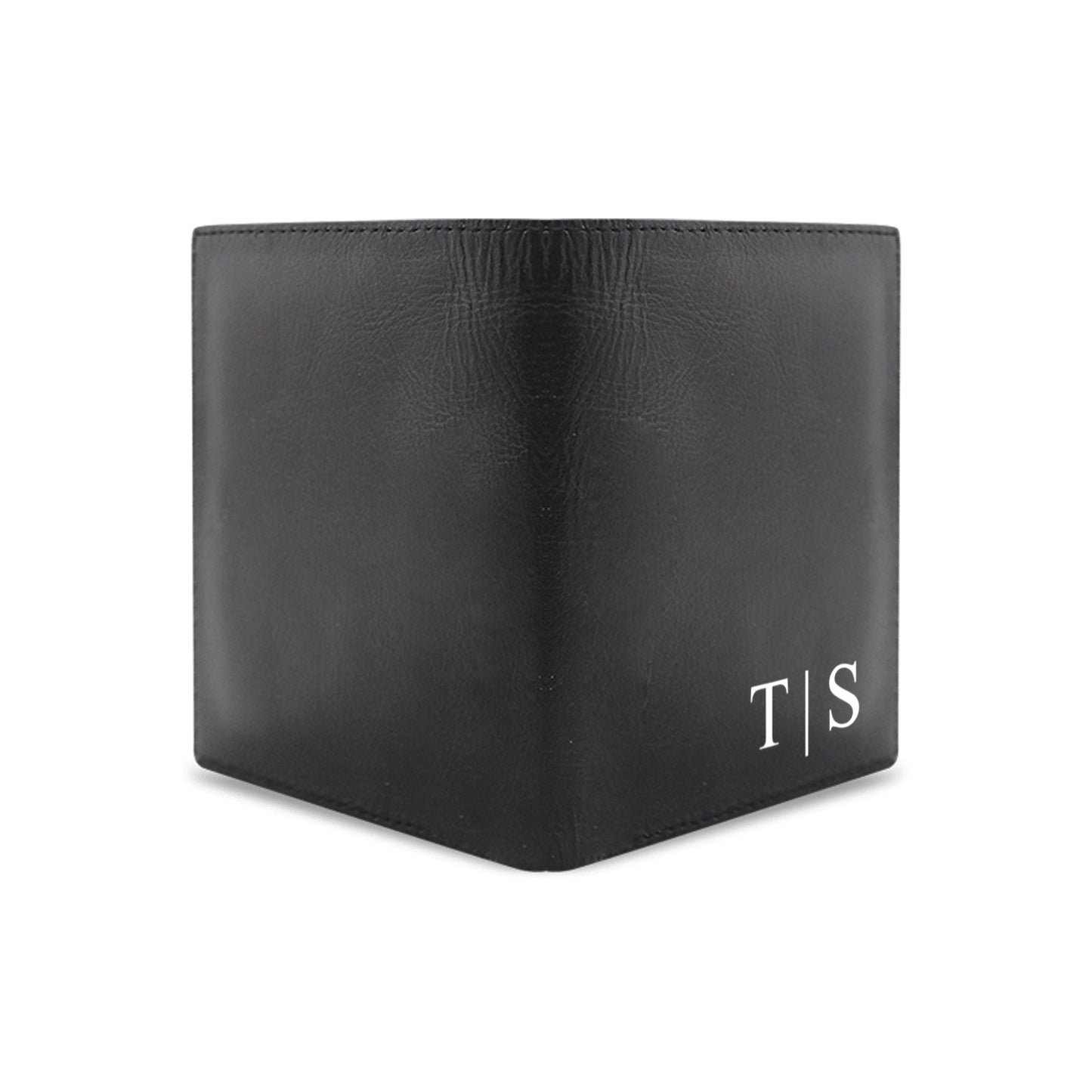 Custom Men Wallets, Personalized Initials Monogram Guys Card Holder Keeper Gents Slim Thin Bi Fold Luxury Minimalist Groomsman Husband Gift - Starcove Fashion