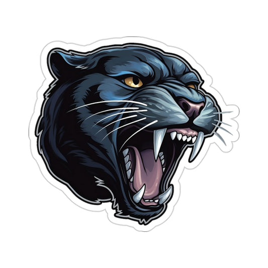Panther Sticker Decal, Black Puma Art Vinyl Laptop Cute Waterbottle Tumbler Car Waterproof Bumper Clear Aesthetic Die Cut Wall Starcove Fashion