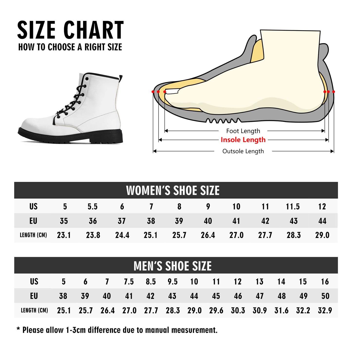 Red Paisley Men Leather Boots, Bandana Vegan Lace Up Shoes Hiking Festival Black Ankle Combat Work Winter Waterproof Guys Male