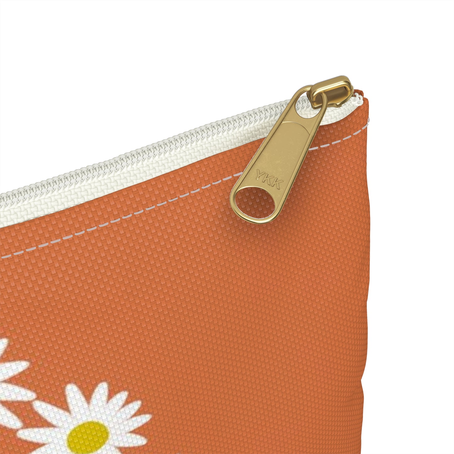 Girls Trip Travel Bag, Weekend Gifts Daisy Floral Pouch Canvas Wash Makeup Toiletry Organizer Zip Cosmetic Accessory Large Small Zipper