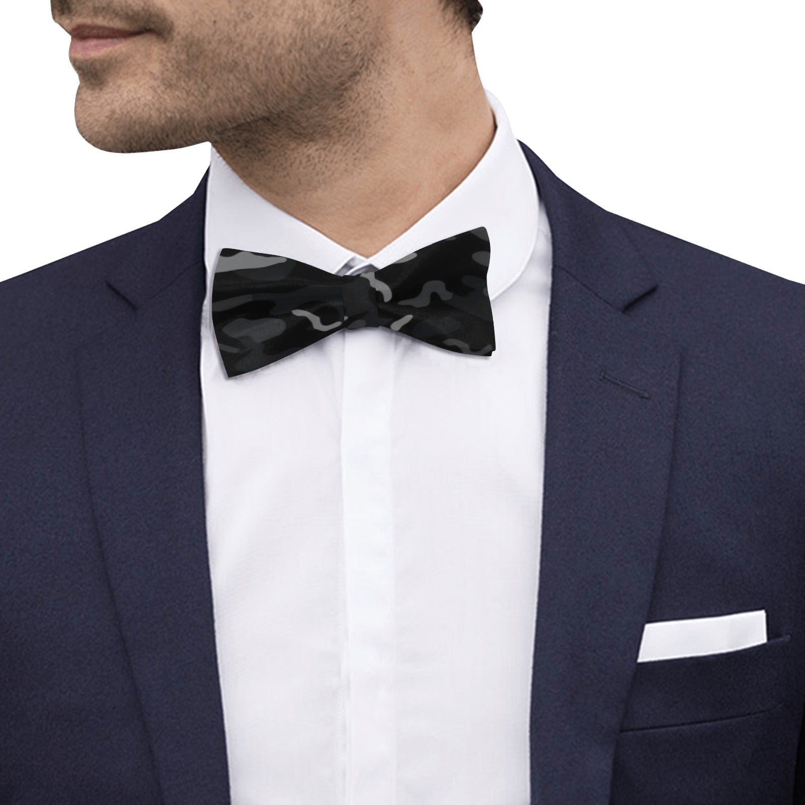 Black Camo Bow Tie, Grey Camouflage Army Classic Chic Adjustable Pre Tied Bowtie Gift Him Men Tuxedo Groomsmen Necktie Wedding Designer Suit Black Camo Bow Tie, Grey Camouflage Army Classic Chic Adjustable Pre Tied Bowtie Gift Him Men Tuxedo Groomsmen Necktie Wedding Designer Suit