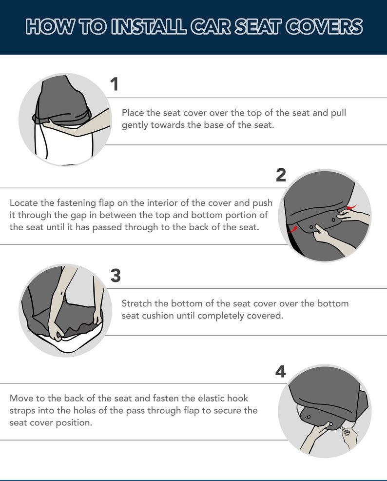 All Black Leopard Car Seat Covers for Vehicle 2 pc, Animal Print Leopard Pattern Front Seat Car SUV Gift Her Protector Accessory Decoration - Starcove Fashion