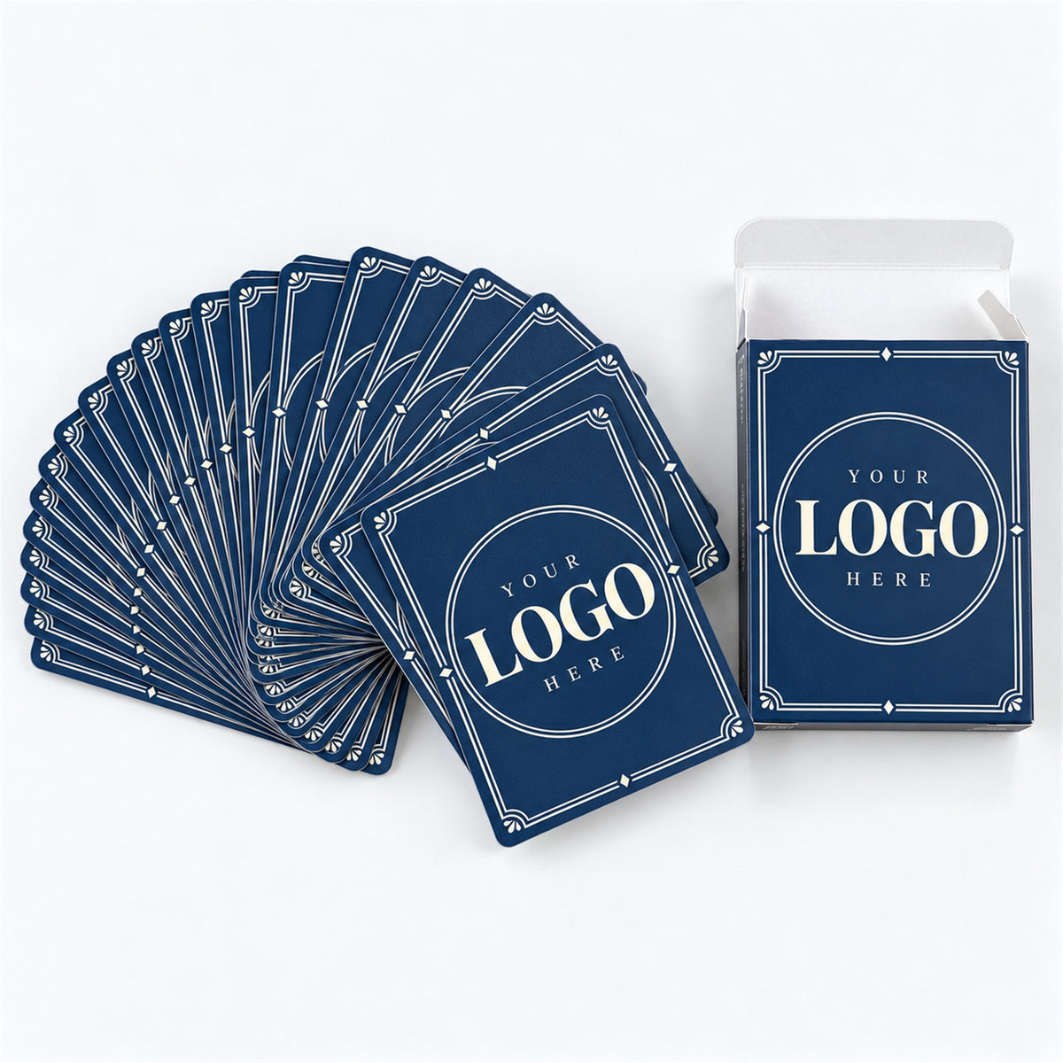 Custom Made Playing Cards, Personalized Logo Business Branding Office Gifts Branded Resort Merchandise Client Promotional Poker Deck Game - Starcove Fashion
