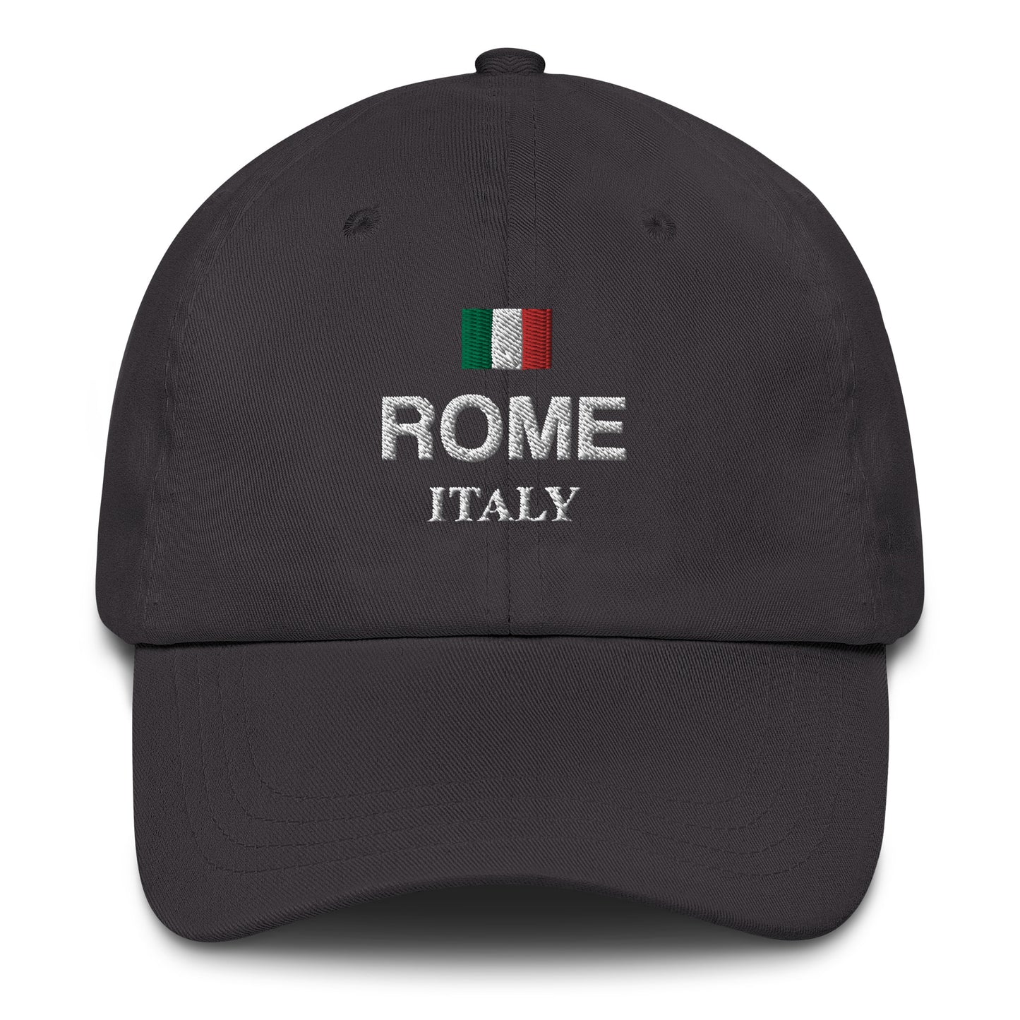 Rome Italy Embroidered Dad Hat, Vintage Italian Flag City Baseball Dad Hat Cap Mom Trucker Men Women Embroidery