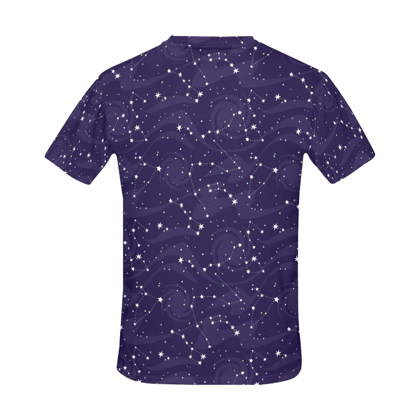 Constellation Star Galaxy Tshirt Designer Graphic Aesthetic Lightweight Summer Crewneck Men Male Women Tee Top Short Sleeve Shirt