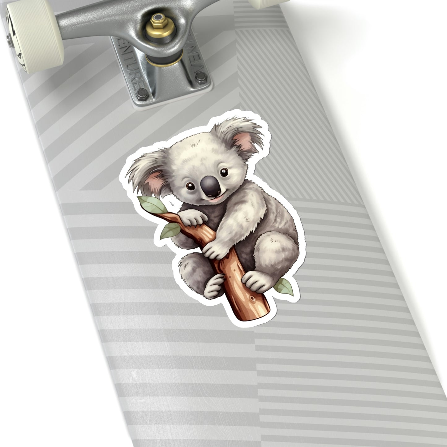 Koala Bear Sticker, Animal Art Laptop Decal Vinyl Cute Waterbottle Tumbler Car Waterproof Bumper Aesthetic Die Cut Wall Clear Starcove Fashion