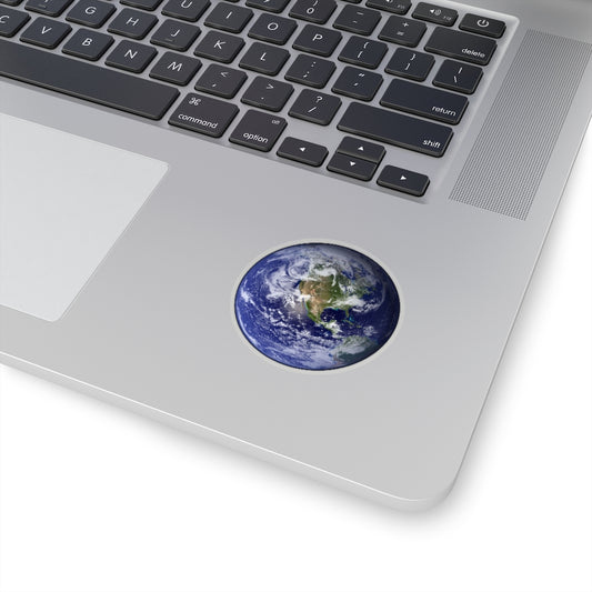 Earth Sticker, Globe Planet Laptop Decal Vinyl Cute Waterbottle Tumbler Car Waterproof Bumper Aesthetic Die Cut Wall Mural Starcove Fashion