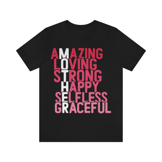 Amazing Mother Tshirt, Mom Mother's Day Mama Mommy Loving Men Women Adult Aesthetic Graphic Crewneck Tee Top Gift Starcove Fashion