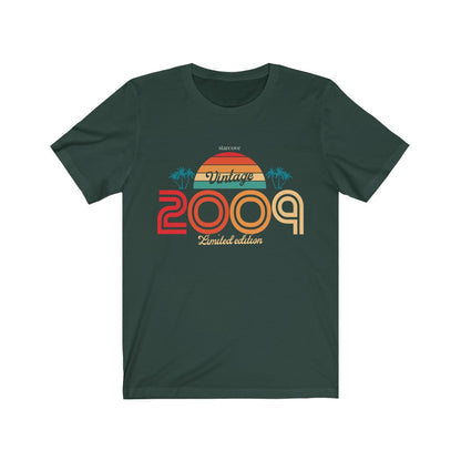 Vintage 2009 Birthday Adult Shirt, Turning 11 Years Gift Limited Edition 11th Old Party Awesome Eleven Tropical Sunset Palm Tree Tee Starcove Fashion