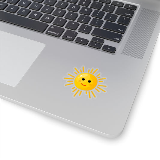 Sun Sticker, Sunshine Sunrays Laptop Decal Vinyl Cute Waterbottle Tumbler Car Waterproof Bumper Aesthetic Wall Mural Starcove Fashion