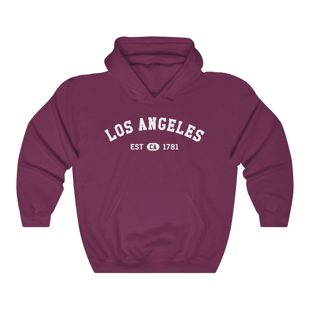 Los Angeles Hoodie, California CA State I Love LA Retro Vintage Home City Pride USA Gifts Hiking Hooded Sweatshirt Pullover Men Women Starcove Fashion