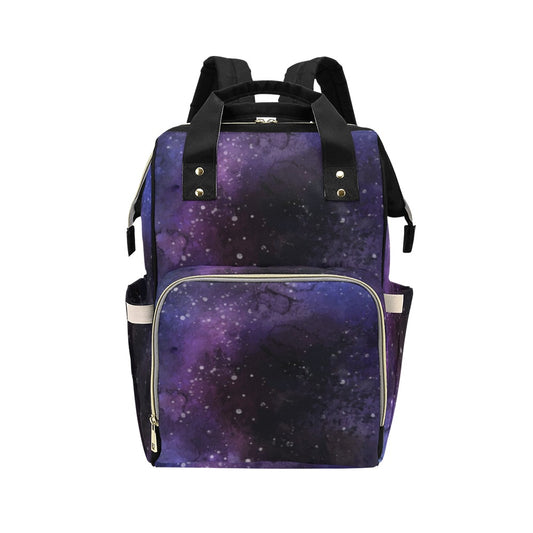 Galaxy Diaper Bag Backpack, Space Universe Baby Boy Girl Waterproof Insulated Pockets Stylish Mom Dad Designer Men Women Multipurpose Starcove Fashion