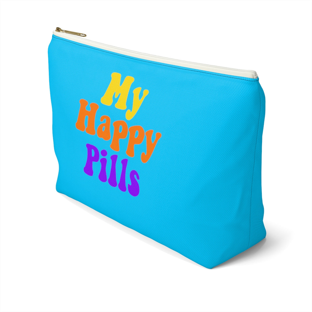 My Happy Pills Pouch, Funny Medical Bag Travel Drugs Medication Medicine Festival Emergency Accessory Pouch w T-bottom Starcove Fashion