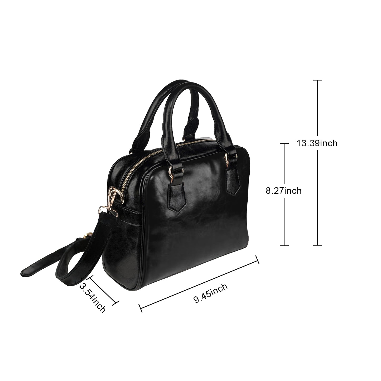 Cute Cat Purse, Animal Kitten Black Blue Colorful Print Small Shoulder Bag High Grade PU Leather Women Designer Handbag Starcove Fashion