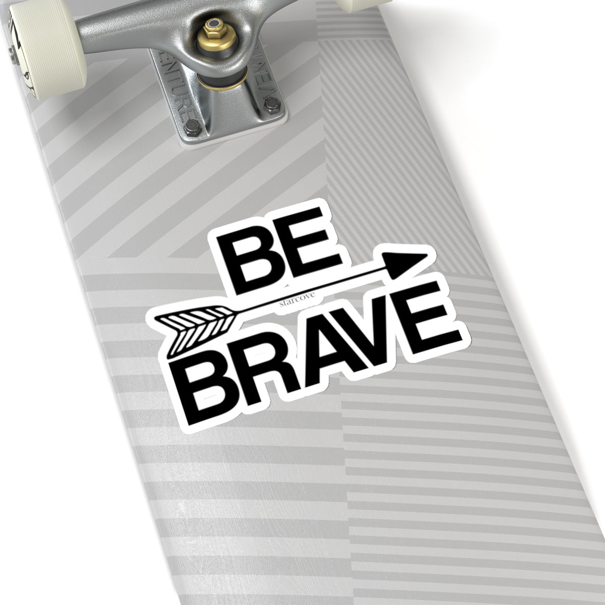 Be Brave Sticker, Kiss-Cut Vsco Laptop Vinyl Cute Waterproof Tumbler Car Bumper Waterbottle Aesthetic Label Wall Decal Starcove Fashion