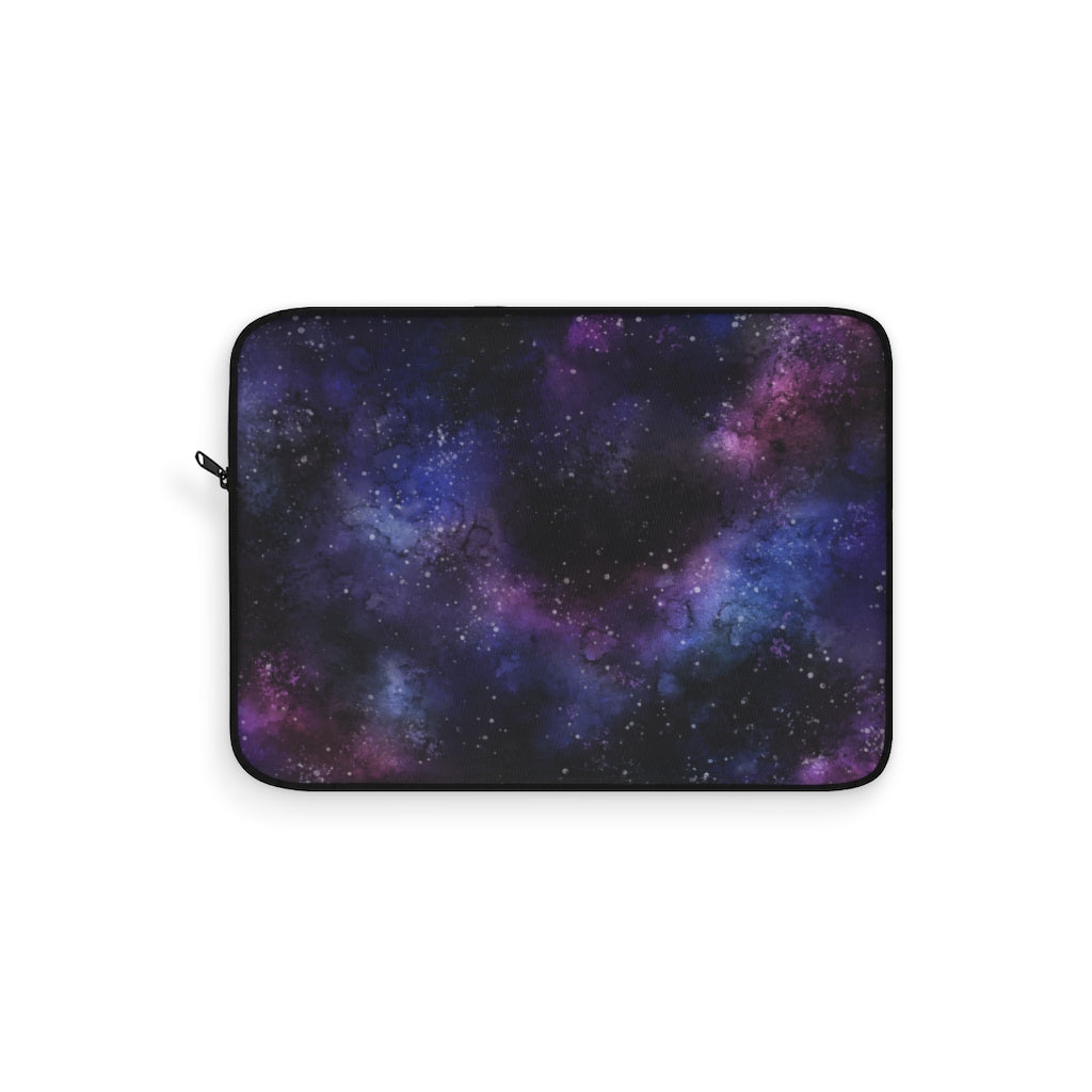 Galaxy Space Laptop Sleeve Case, Watercolor Stars Sky Nebula Purple MacBook Pro 13 Air 15 inch Bag Cover Tablet Accessories Starcove Fashion