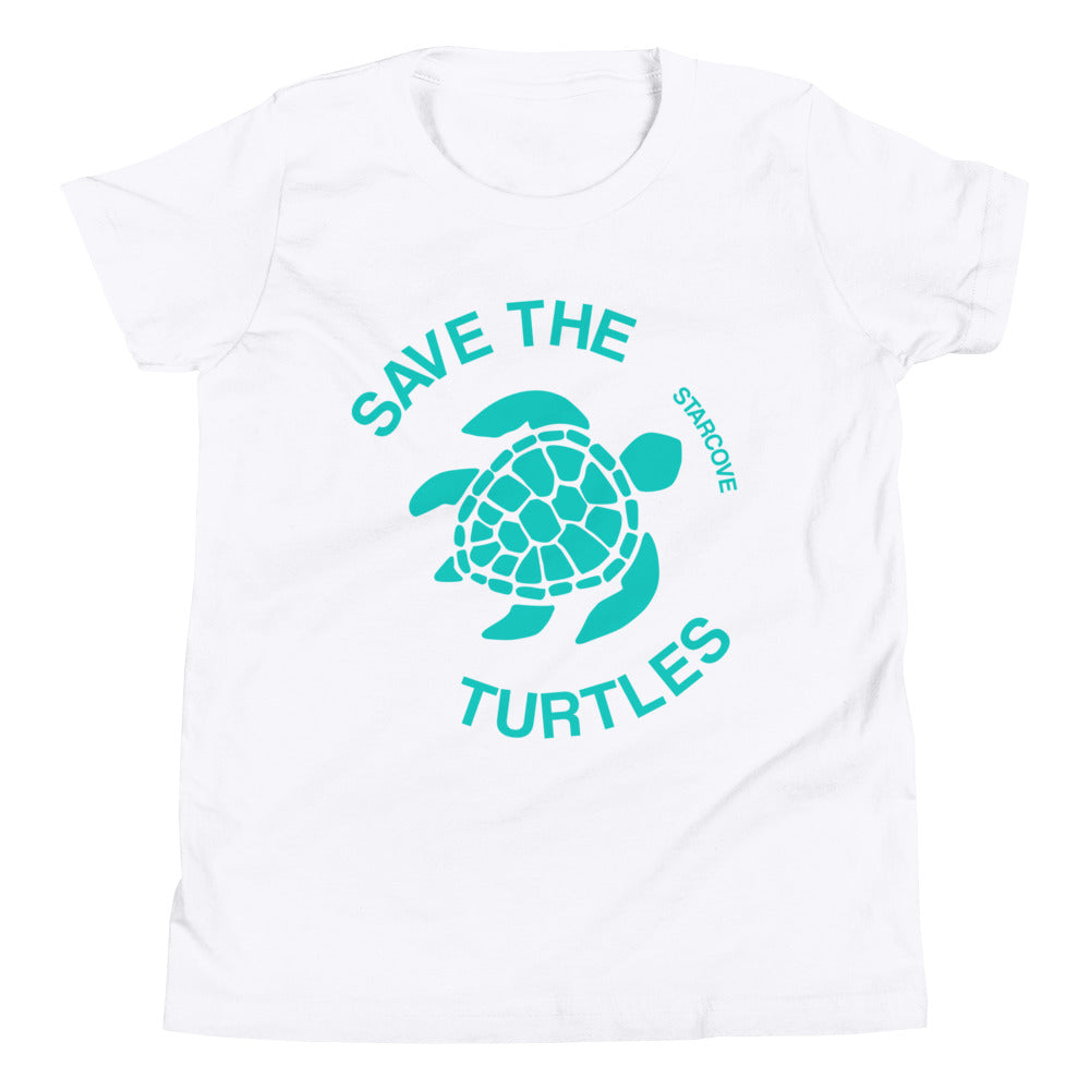 Save the Turtle Youth Shirt, Vsco Teen Tween Girl, Sea Turtle Ocean Lover Gift Aesthetic T-Shirt Starcove Fashion