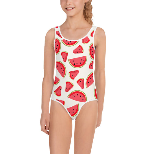 Watermelon Little Girls Kids Swimsuit (2T-7), Toddler One Piece Bathing Suit Swimwear Starcove Fashion