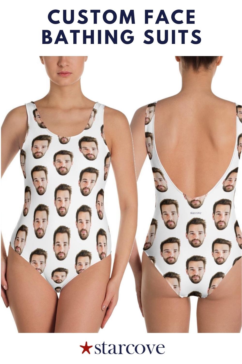 Are you even a wifey if you don’t have a swimsuit with your husbands face on it? Starcove Fashion