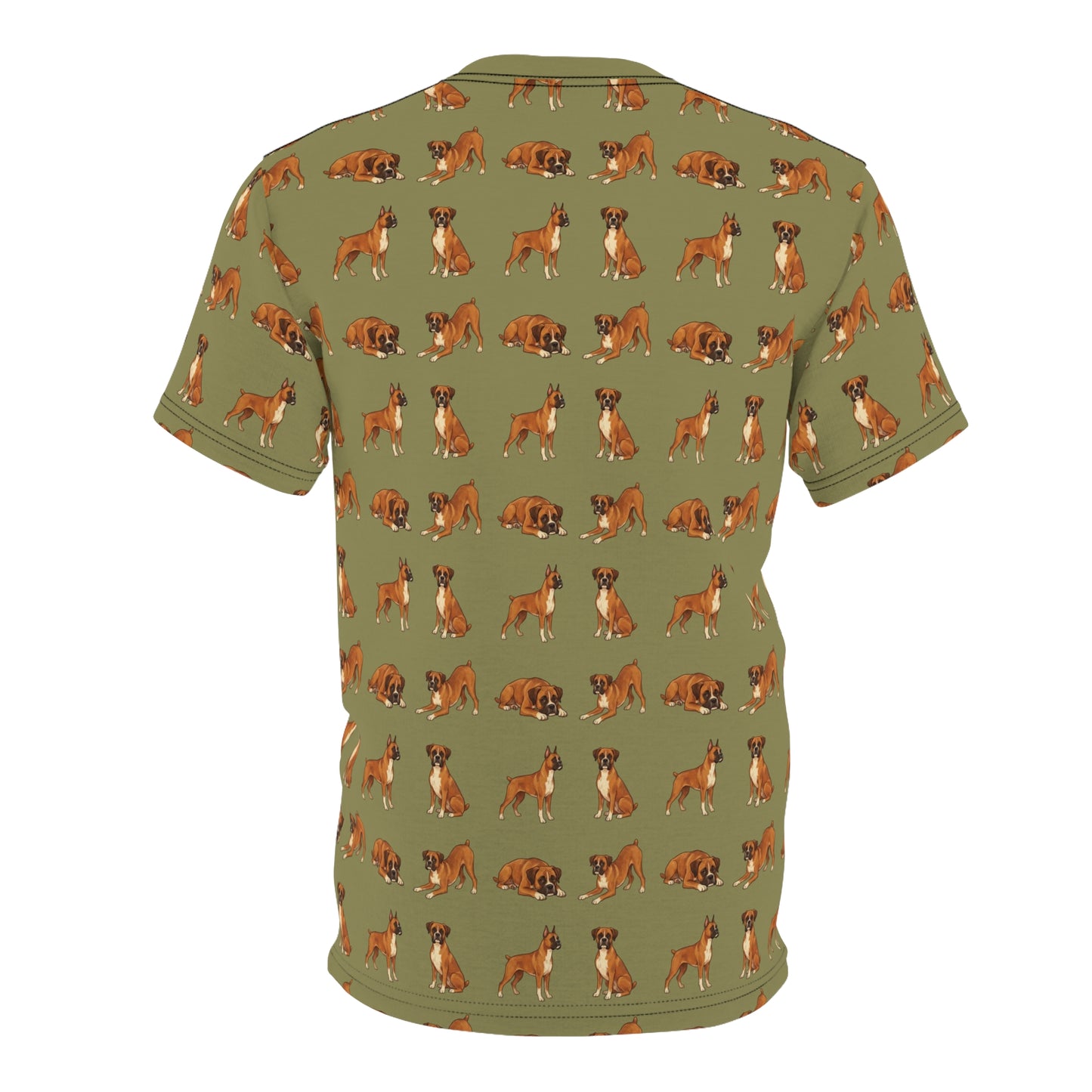 Boxer Dog Tshirt, Animal Green Designer Dad Graphic Aesthetic Lightweight Heavyweight Crewneck Men Women Tee Top Short Sleeve Shirt