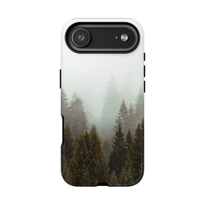Pine Trees Forest Iphone 17 16 15 14 13 12 Pro Case, Fog  Cute Tough Hard Cases 11 8 Plus X XR XS Max Galaxy S26 S25 S24 S23 Phone Cover - Starcove Fashion