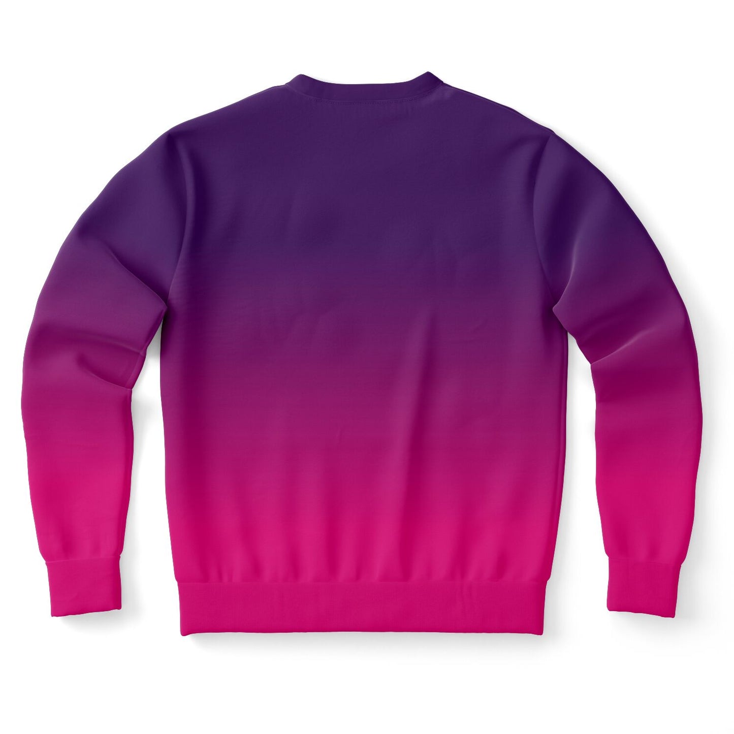 Pink Purple Ombre Sweatshirt, Gradient Tie Dye Crewneck Fleece Cotton Sweater Jumper Pullover Men Women Adult Aesthetic Designer Top