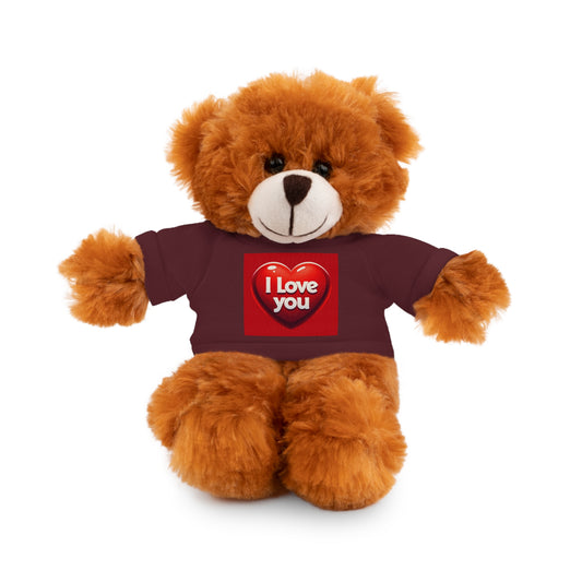 I Love You Teddy Bear, Heart Valentines Day Unique Cute Gift Ideas Women Her Vday Stuffed Animals Presents  Wife Girlfriend