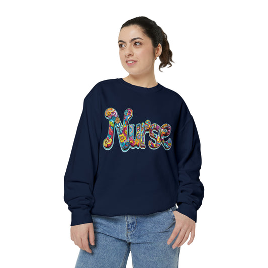 Nurse Sweatshirt, Cute Crewneck Women Men Gift Nursing School Graduation Grad Student Registered Sweater Cotton Pullover