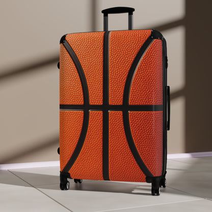 Basketball Suitcase Luggage, Athlete Carry On With 4 Wheels Cabin Travel Small Large Set Rolling Spinner Lock Men Women Hard Shell Case - Starcove Fashion