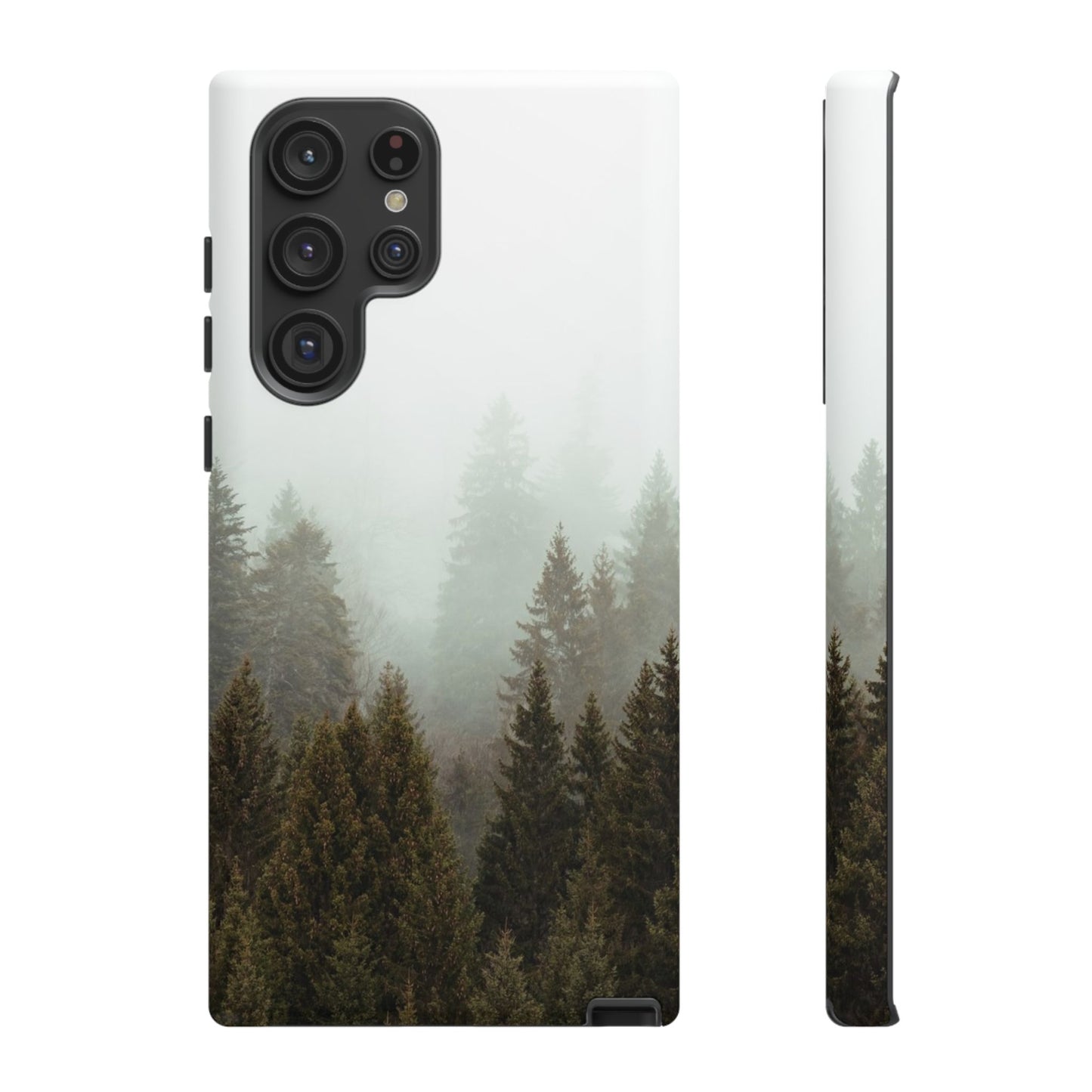 Pine Trees Forest Iphone 17 16 15 14 13 12 Pro Case, Fog  Cute Tough Hard Cases 11 8 Plus X XR XS Max Galaxy S26 S25 S24 S23 Phone Cover - Starcove Fashion