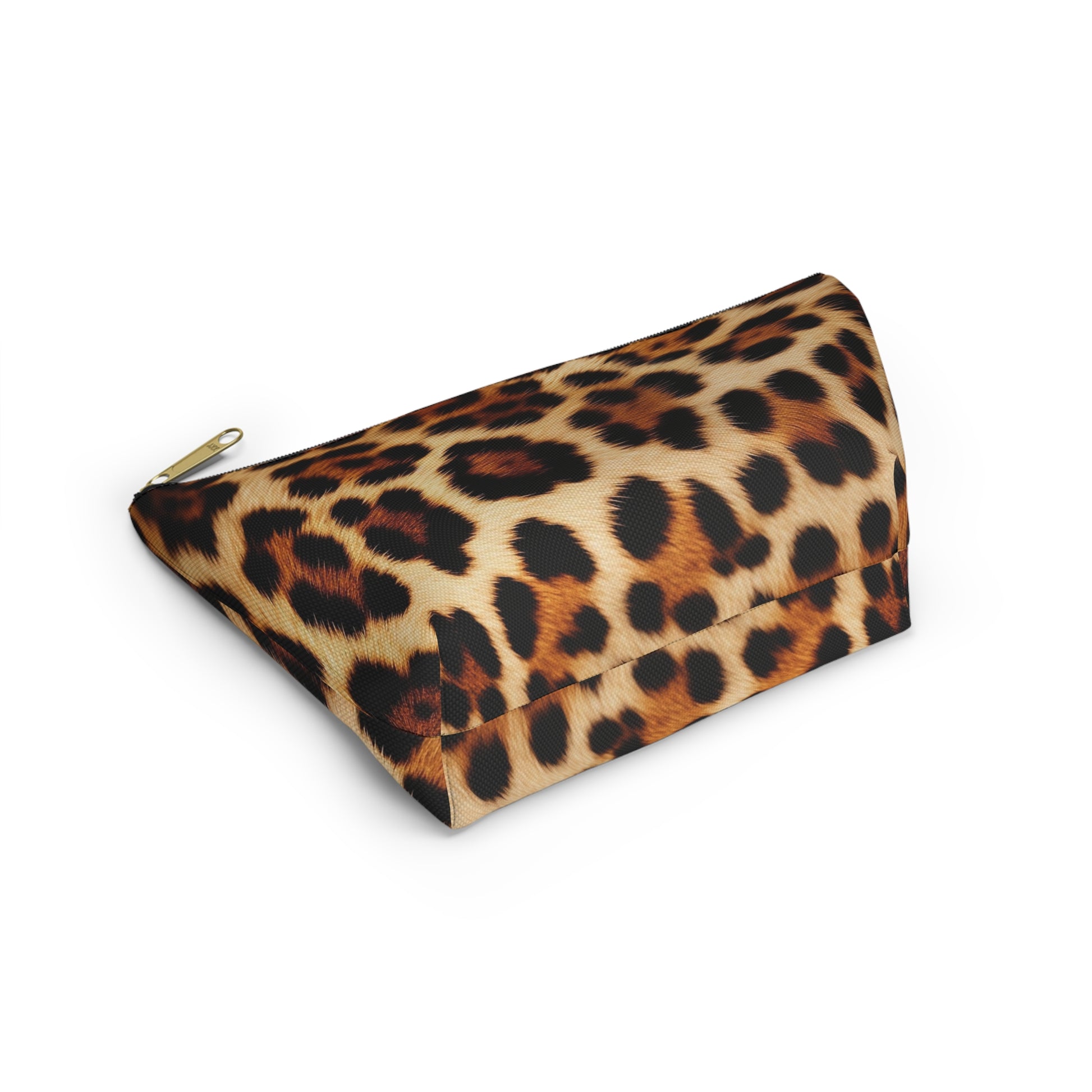 animal print toiletrie travel bags Leopard Print Pouch Bag, Animal Cheetah Canvas Travel Wash Makeup Toil – Starcove Fashion