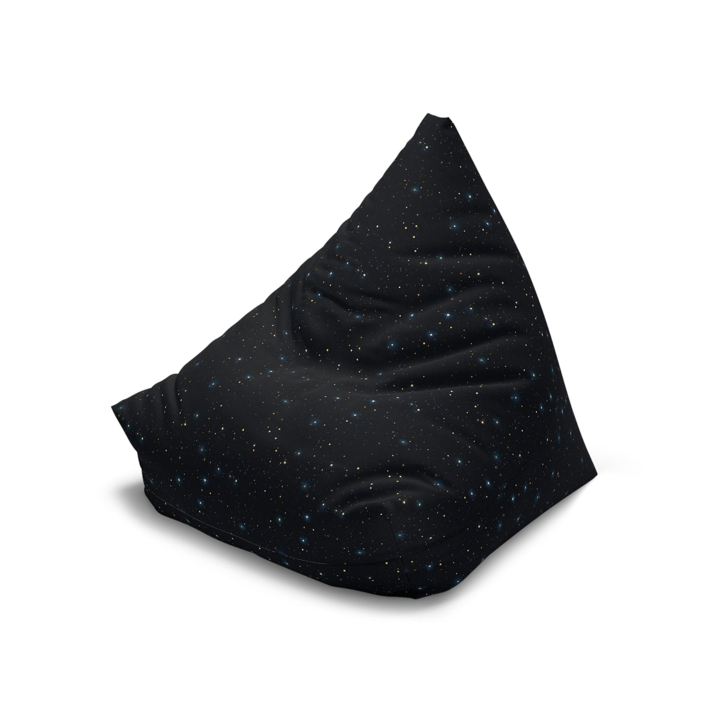 Constellation Bean Bag Chair Cover, Stars Space Galaxy Washable Triangle Small Large Adult Children Kids Sofa Dorm Decor Unfilled Sack