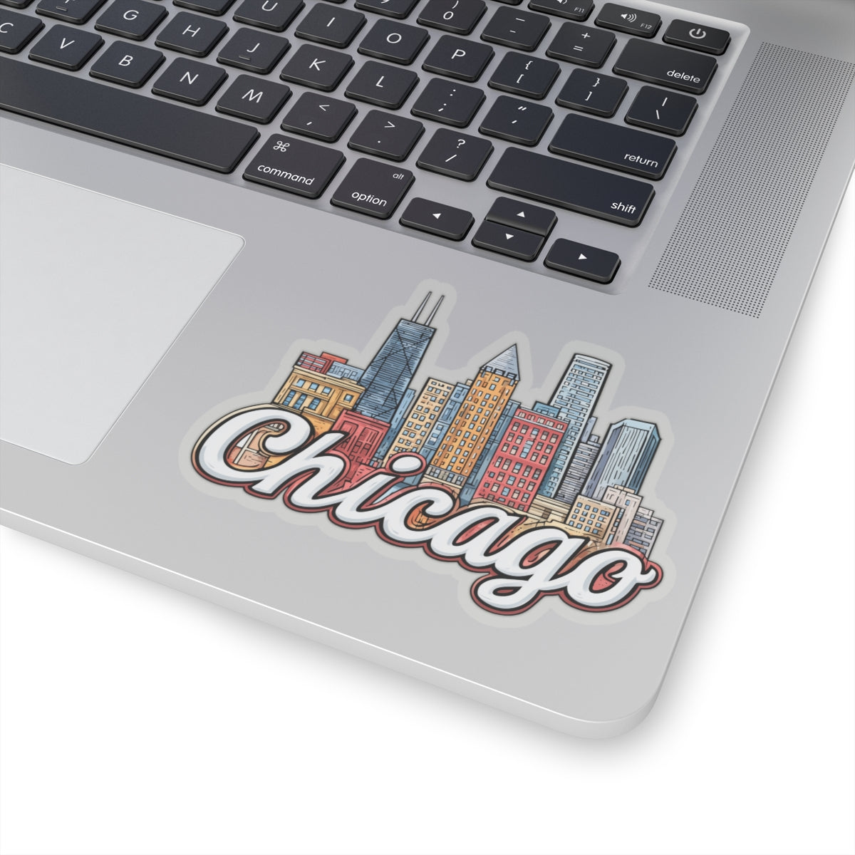 Chicago City Sticker Decal, Illinois Funny Art Vinyl Laptop Waterbottle Tumbler Car Vehicle Window Waterproof Bumper Clear Small Large Wall - Starcove Fashion