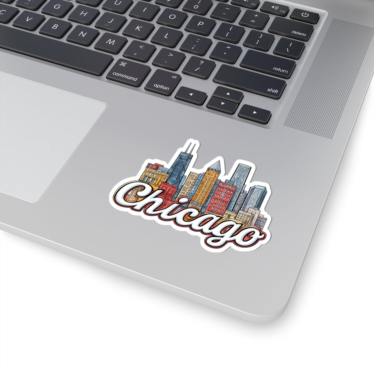 Chicago City Sticker Decal, Illinois Funny Art Vinyl Laptop Waterbottle Tumbler Car Vehicle Window Waterproof Bumper Clear Small Large Wall - Starcove Fashion