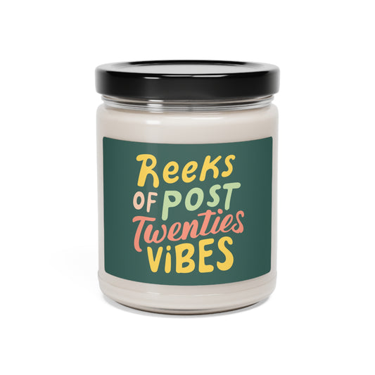 30th Birthday Gift Funny Candle, Thirties Post Twenty Vibes Girl Guy Men Women Her Him Decor Smells Turning Dirty Thirty Years Old Party