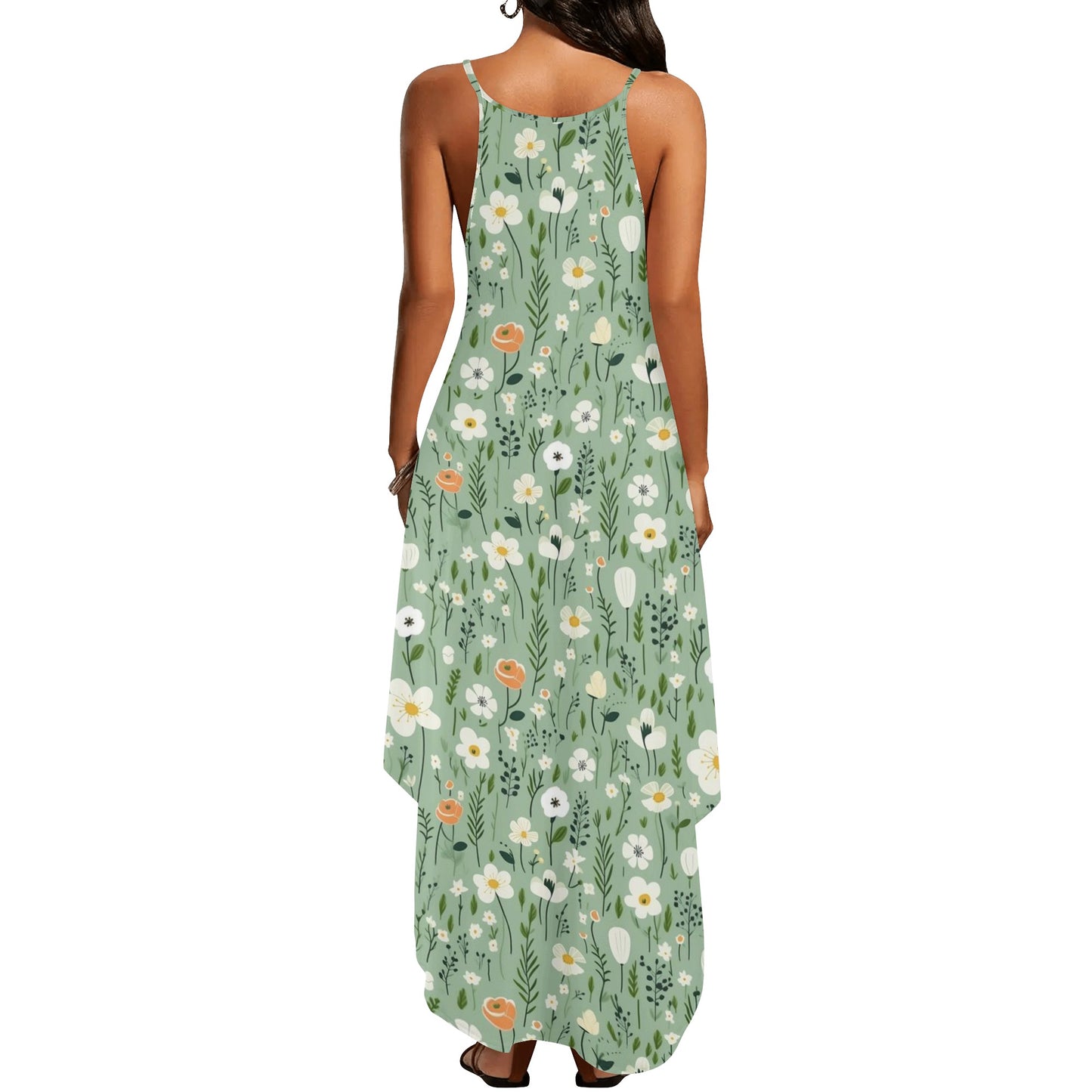 pink dress sexy maxis Yolanda Long Sleeve Maxi Size medium measures 60.5 from shoulder to hem Rosalie Women's Flowy Sage