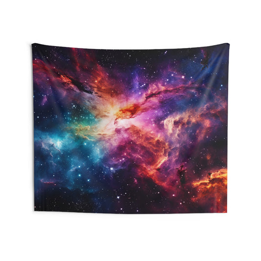Galaxy Tapestry, Galactic Milky Way Universe Space Wall Art Hanging Cool Unique Landscape Aesthetic Large Small Bedroom College Dorm Starcove Fashion