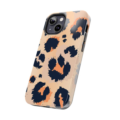 Leopard Cheetah iPhone 14 13 12 11 Case Pro Max, Pink Animal Print Tough Phone Case Cute Gift XS Max XR X 7 Plus 8 Cell