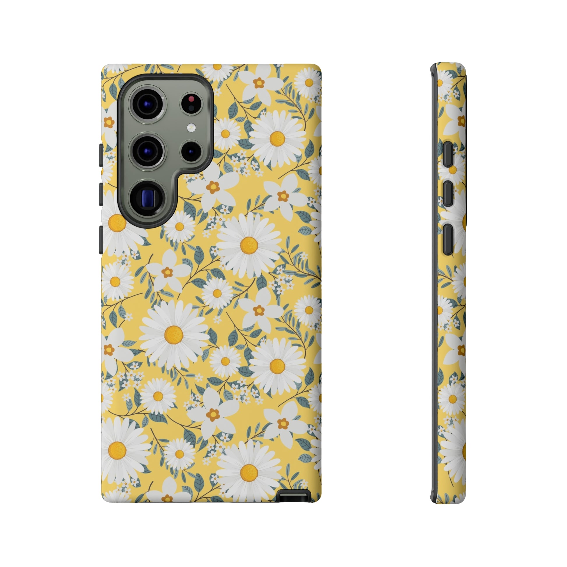 Daisy Iphone 14 13 12 Pro Case, Yellow Flowers Floral Cute Aesthetic Tough Cases 11 8 Plus X XR XS Max Pixel Galaxy S23 s22 Phone Starcove Fashion