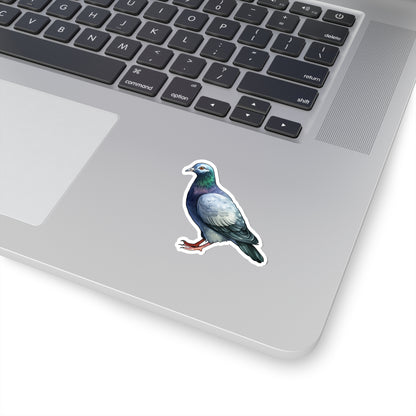 Pigeon Sticker Decal, Watercolor Bird Art Vinyl Laptop Cute Waterbottle Tumbler Car Waterproof Bumper Clear Aesthetic Die Cut Wall Starcove Fashion