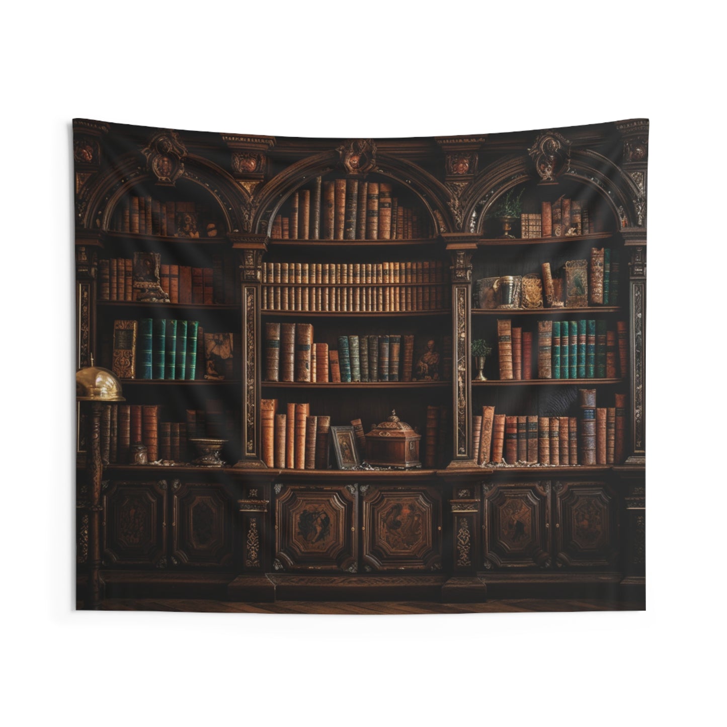 Reading Tapestry, Books Bookshelf Library Wall Art Hanging Landscape Aesthetic Large Small Decor Bedroom College Dorm Room