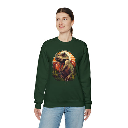 Dinosaur Sweatshirt, Dino T-Rex Graphic Crewneck Fleece Cotton Sweater Jumper Pullover Men Women Adult Aesthetic Designer Top Starcove Fashion