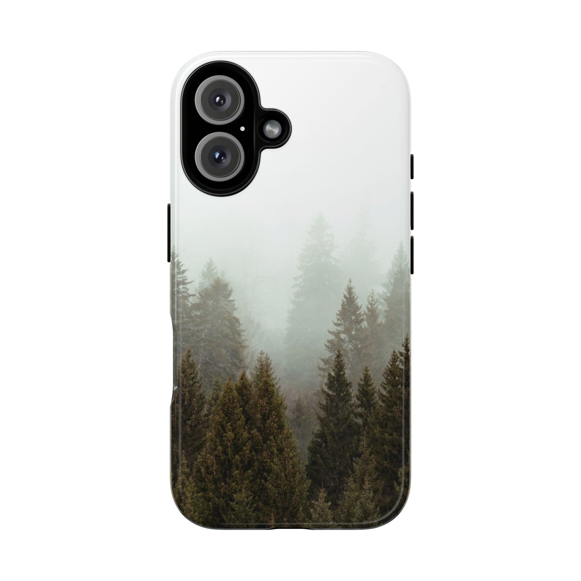 Pine Trees Forest Iphone 17 16 15 14 13 12 Pro Case, Fog  Cute Tough Hard Cases 11 8 Plus X XR XS Max Galaxy S26 S25 S24 S23 Phone Cover - Starcove Fashion