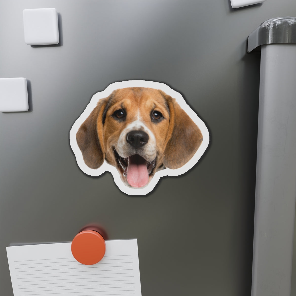 Personalized Pet Magnet, Custom Photo Picture Dog Animal Fridge Refrigerator Car Locker Cute Cruise Door Kitchen Die Cut Magnet