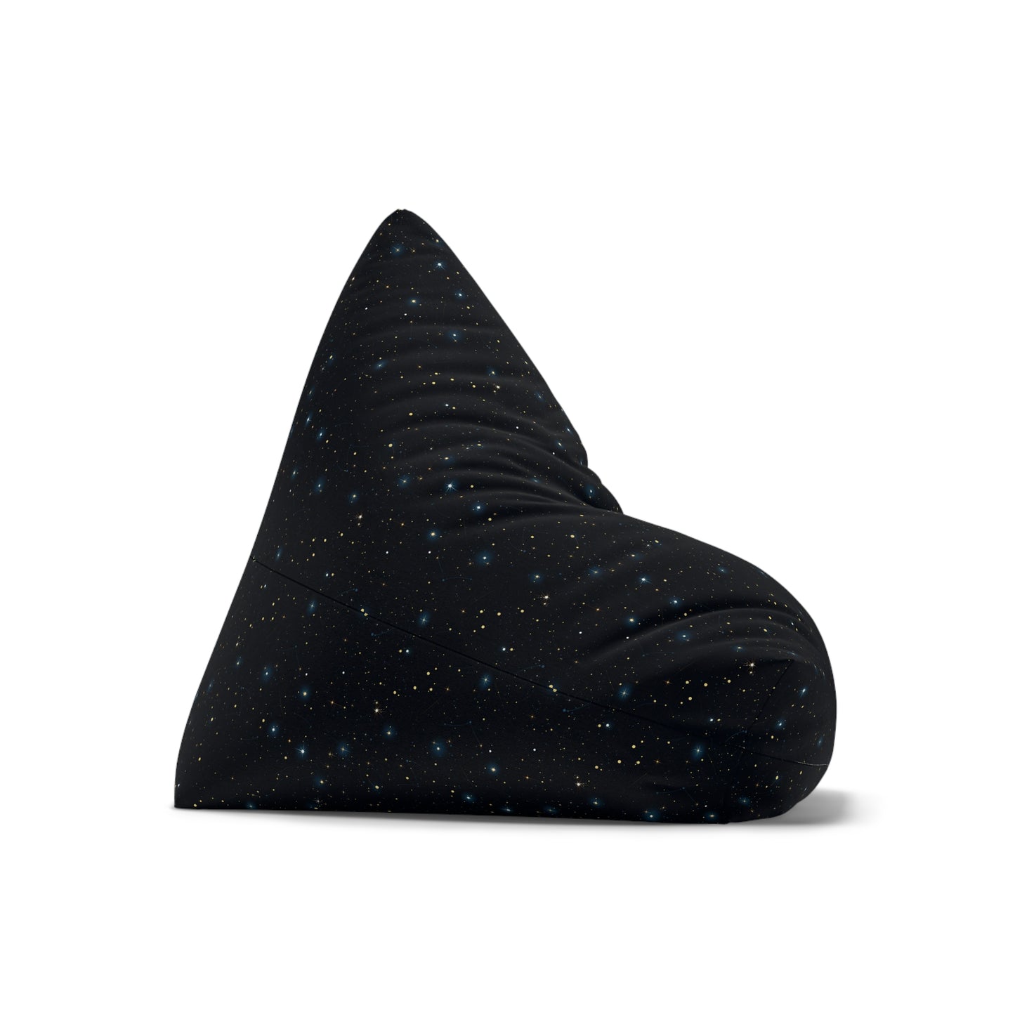 Constellation Bean Bag Chair Cover, Stars Space Galaxy Washable Triangle Small Large Adult Children Kids Sofa Dorm Decor Unfilled Sack