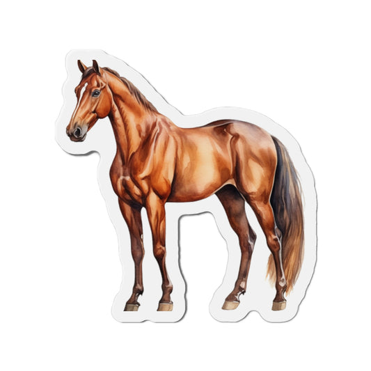 Horse Magnet, Animal Fridge Refrigerator Car Locker Cute Inspirational Kitchen Die Cut Magnet Starcove Fashion