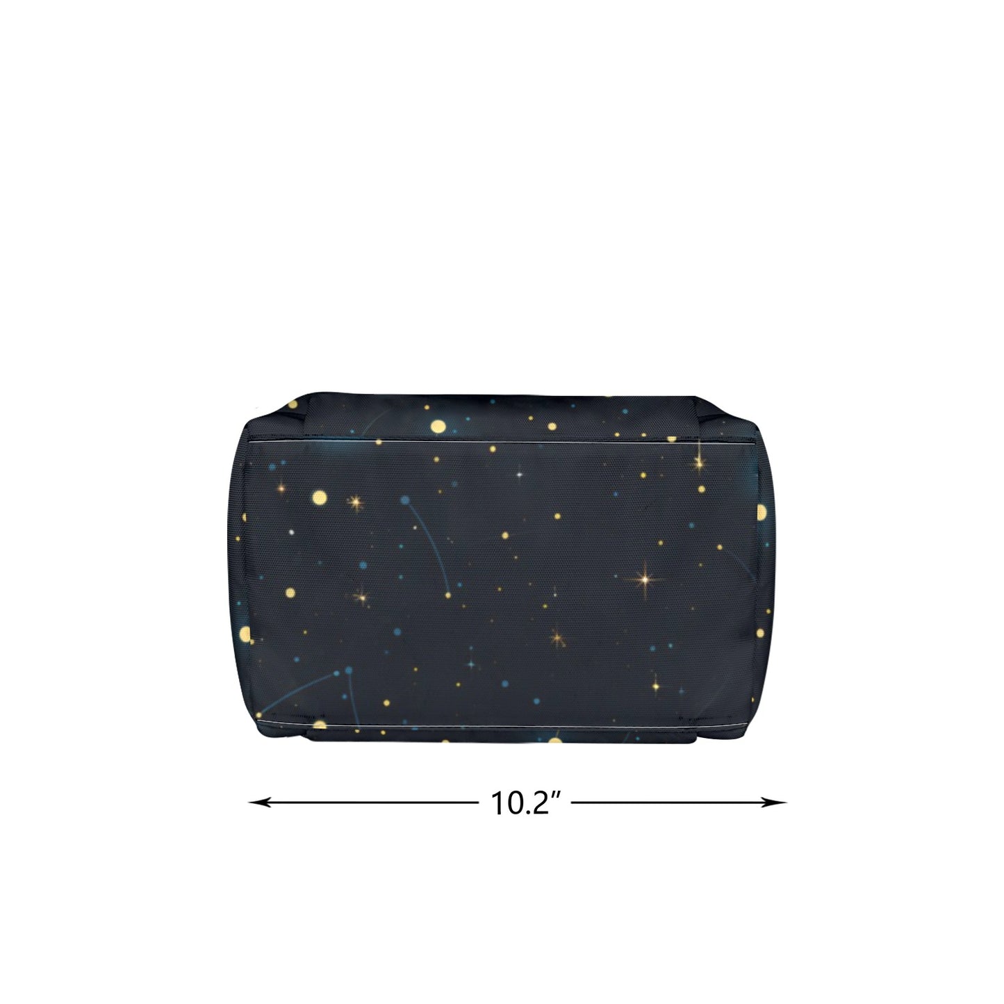 Constellations Insulated Lunch Box Bag Tote, Stars Galaxy Celestial Space Print Ladies Food Container Adult Kids Women Teens Men School Work