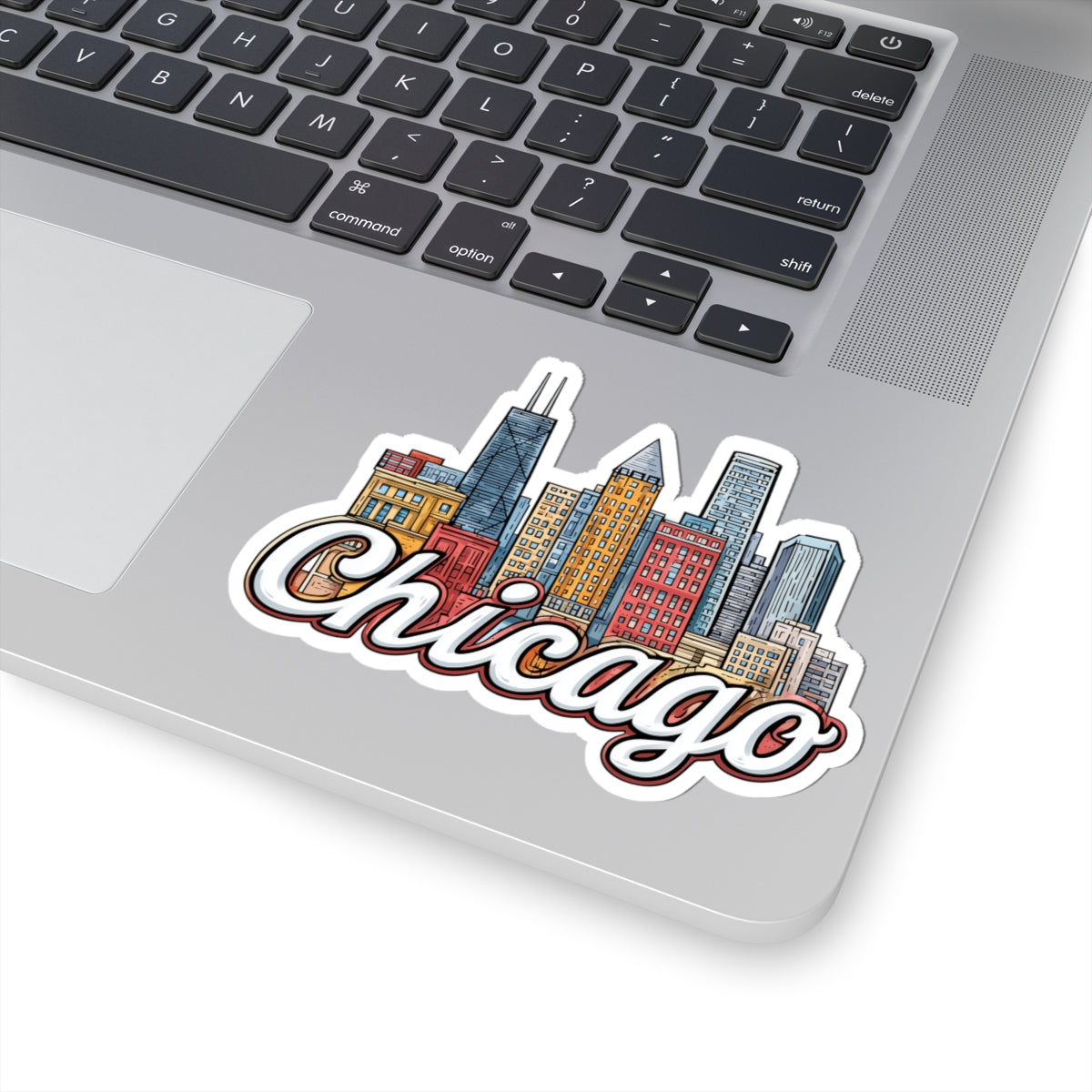 Chicago City Sticker Decal, Illinois Funny Art Vinyl Laptop Waterbottle Tumbler Car Vehicle Window Waterproof Bumper Clear Small Large Wall - Starcove Fashion