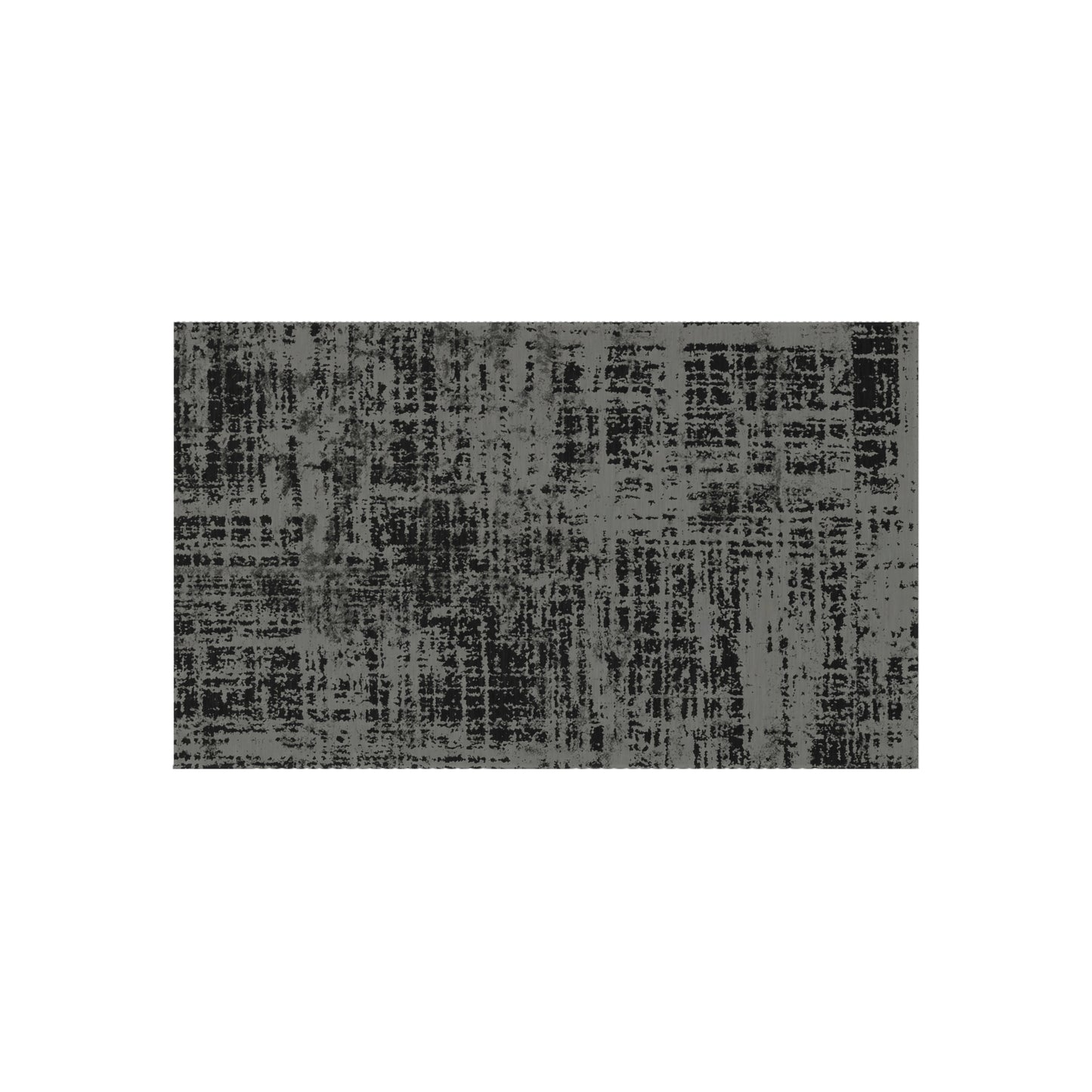 Black and Gray Outdoor Area Rug, Abstract Waterproof Patio Porch Exterior Carpet Home Floor Small Large 2x3 4x6 3x5 5x7 8x10 Camping Mat
